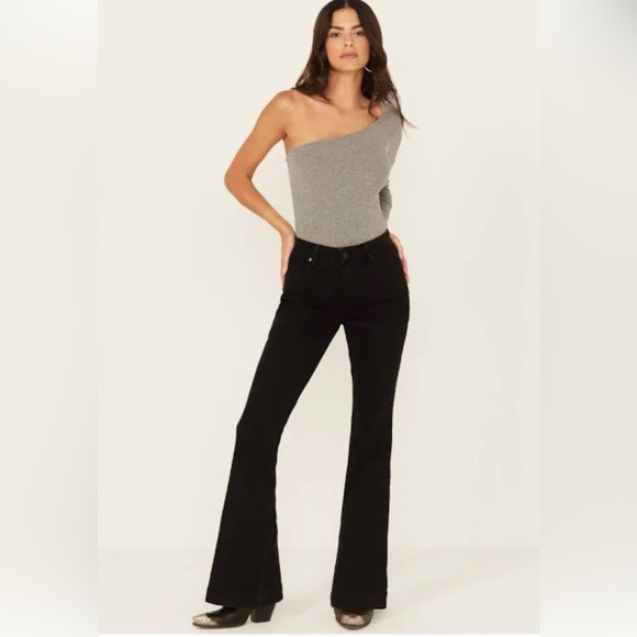 Shyanne Denim - Shyanne bootcut black jeans size 25